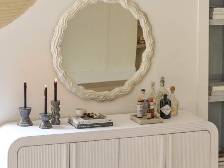 Anastasia Round Mirror by Sarah Sherman Samuel Hot on Sale