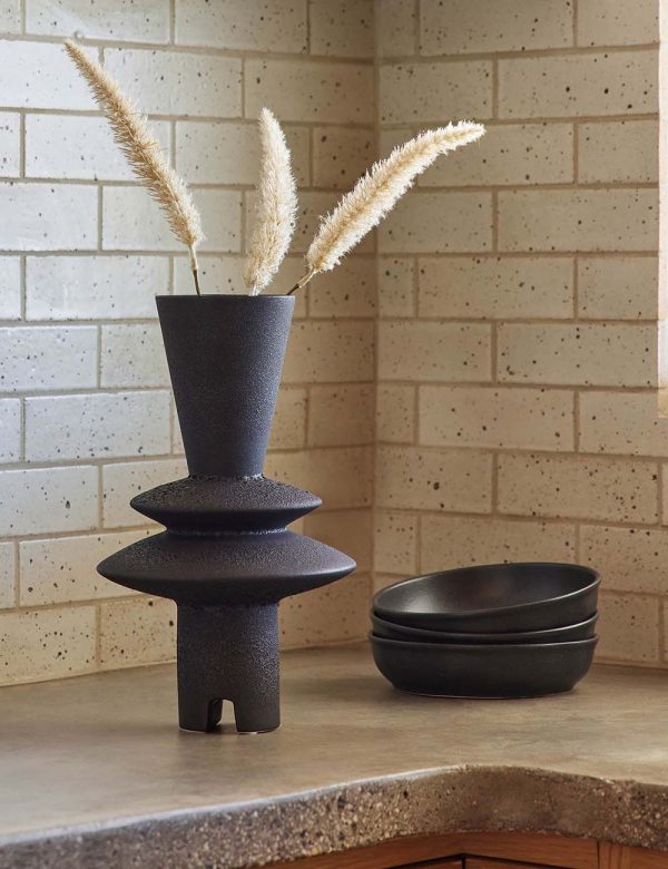 Adelyn Geometric Decorative Vase by Lemieux et Cie Online Hot Sale