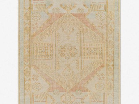 Alexa Hand-Knotted Wool-Blend Rug For Cheap