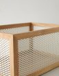 Perforated Acacia Basket by NEAT Method Online Sale