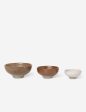 Petite Bowls (Set of 3) by Ferm Living on Sale