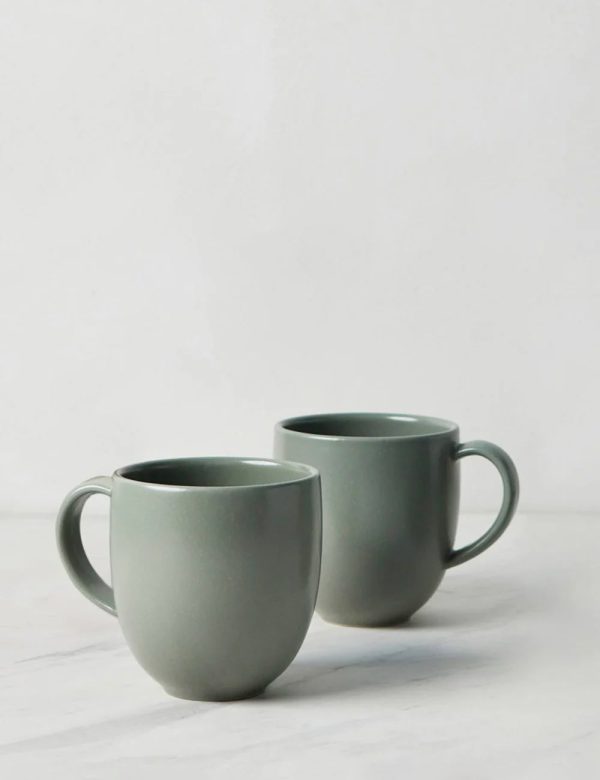 Pacifica Mugs (Set of 2) by Casafina Cheap