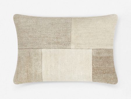 Ajnur Vintage Hemp Lumbar Pillow For Sale