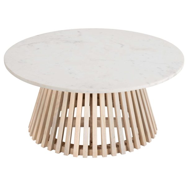 Mazara 32  Side Table, White Online now