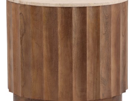 Milburn End Table, Brown Fashion