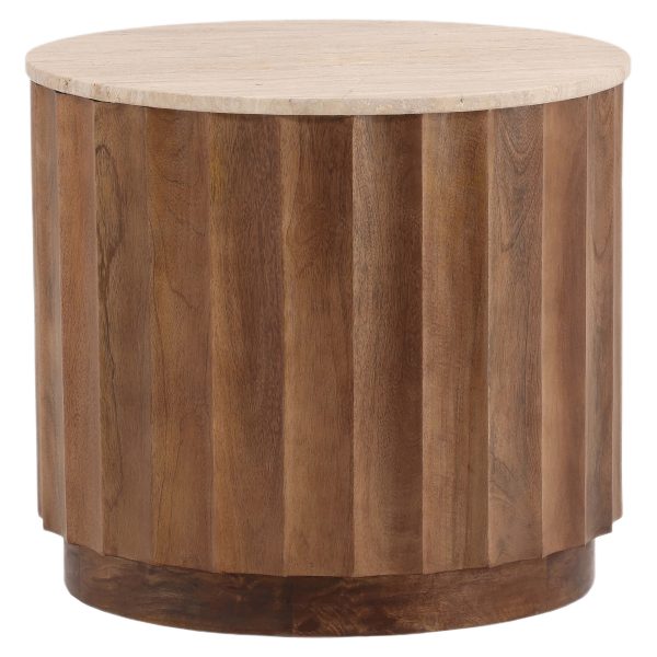 Milburn End Table, Brown Fashion