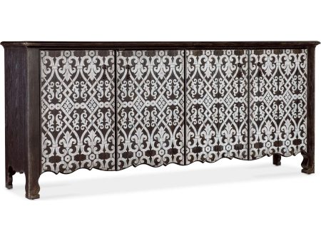 Americana 4 Door Entertainment Credenza Cheap