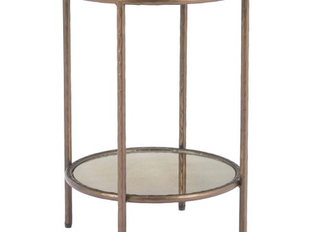 Anelli Side Table, Bronze Discount