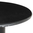 Belle 38  Round Dining Table, Black Marble Online now