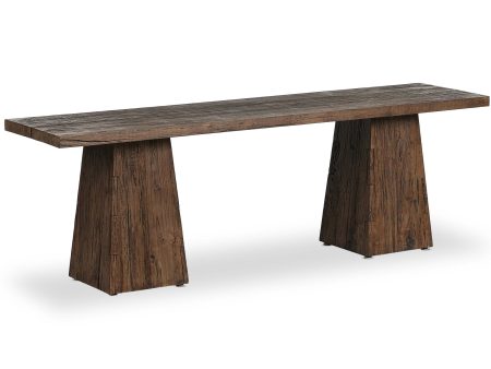 Atlas Console Table, Smoked Alder Hot on Sale