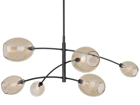 Artemis 6 Light Chandelier, Oil Rubbed Bronze on Sale