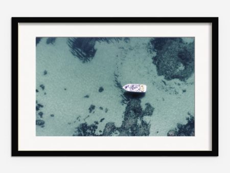 Aerial Ocean Bliss Photography Print by Ingrid Beddoes Online Sale