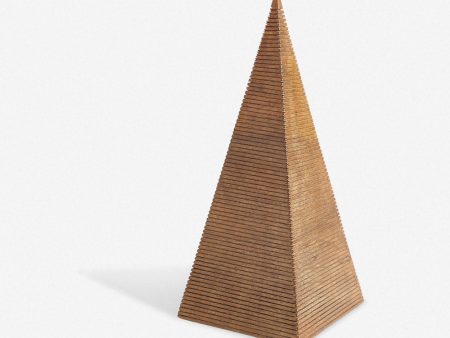 Beaumont Wooden Pyramid by Lemieux et Cie Cheap