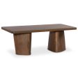 Myla Coffee Table, Aged Brown Cheap