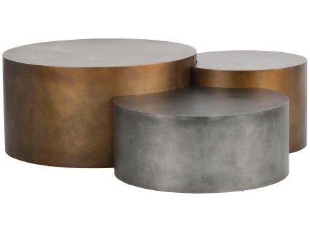 Neo Coffee Tables, Set of 3 Hot on Sale