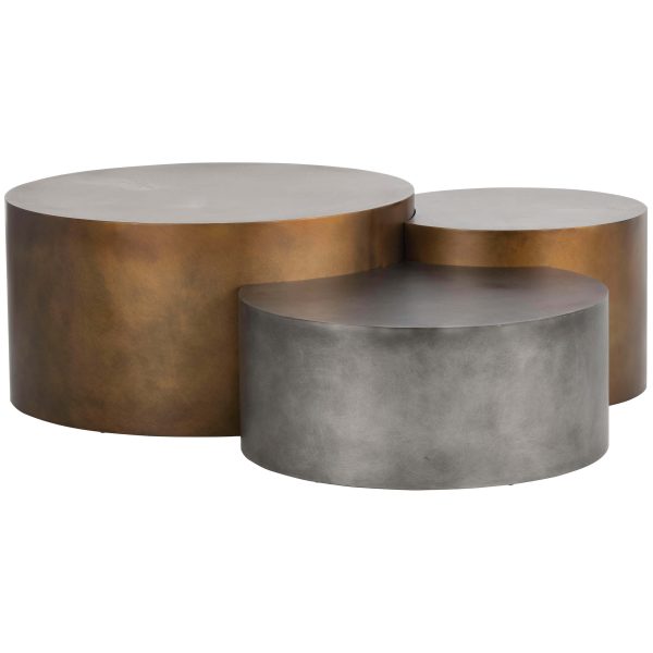 Neo Coffee Tables, Set of 3 Hot on Sale