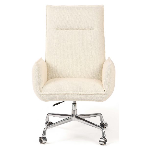 Lionel Desk Chair, Kerbey Ivory For Discount