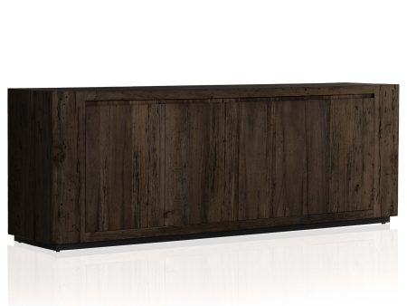 Abaso Sideboard, Ebony Rustic For Sale