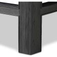 Oman Coffee Table, Rustic Black Online now