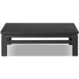 Oman Coffee Table, Rustic Black Online now