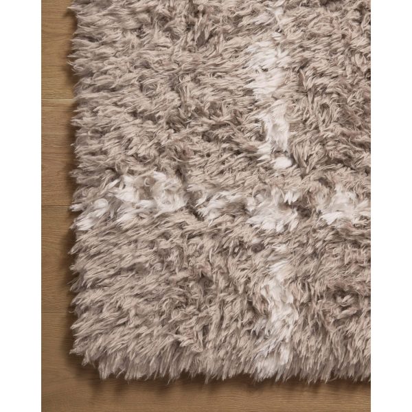 Angela Rose × Loloi Rug Amira AMI-04, Khaki Ivory For Sale