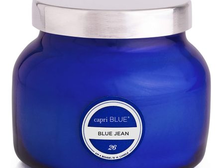 Capri Blue Petite Candle Blue Jean, Blue Signature Jar Discount