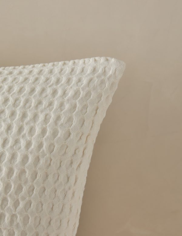 Zuma Cotton Waffle Weave Sham by Pom Pom at Home Fashion