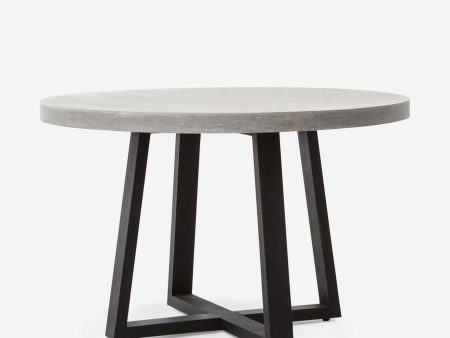 Agatha Indoor   Outdoor Round Dining Table Online now