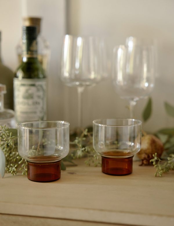 Aita Glass (Set of 2) by Hudson Wilder For Cheap