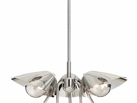 Keaton Pendant, Polished Nickel Online Sale