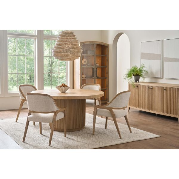 Carmen Round Dining Table, Skylark For Cheap