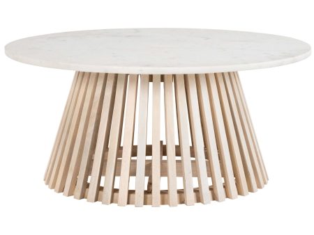 Mazara 32  Side Table, White Online now