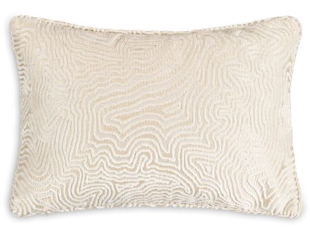 Castle Hill Wave Lumbar Pillow, Ivory Fashion