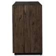 Abaso Sideboard, Ebony Rustic For Sale