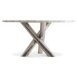 Ornella Round Dining Table, Natural Agate For Sale