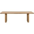 Kalla Rectangular Dining Table, Natural Online now