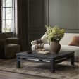 Oman Coffee Table, Rustic Black Online now