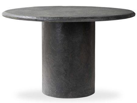 Bonnie Dining Table, Textured Black Sale