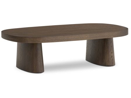 Valen Coffee Table, Rustic Brown Online Hot Sale