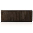 Abaso Sideboard, Ebony Rustic For Sale