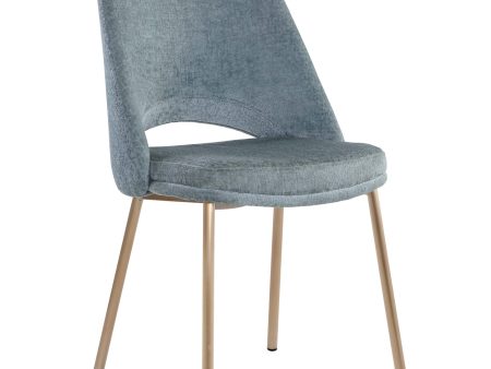 Radella Dining Chair, Bergen French Blue, Set of 2 Online now