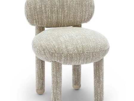 Manu Side Chair, Beige Supply