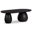 Merla Coffee Table, Black Wash Ash on Sale