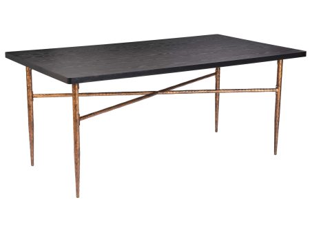 Nida Dining Table, Black Hot on Sale