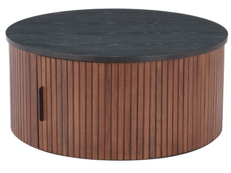 Nejaus Coffee Table, Black Cheap