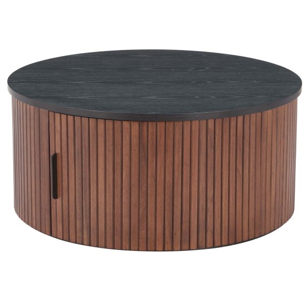 Nejaus Coffee Table, Black Cheap