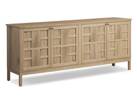 Alessio Sideboard, Aged Natural Sale