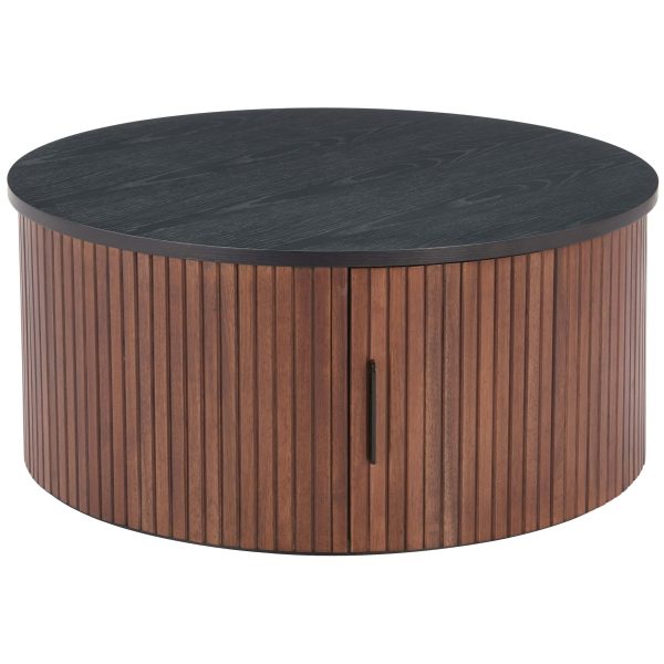 Nejaus Coffee Table, Black Cheap