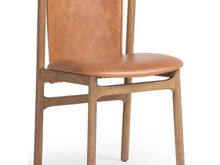 Baden Leather Dining Chair, Haven Tobacco, Set of 2 Fashion