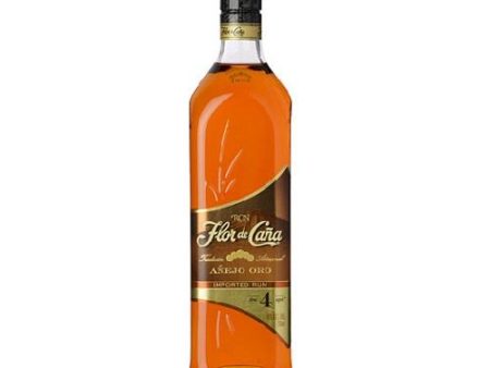 Flor de Cana Rum Anejo Oro 4 Year - 750ML Cheap